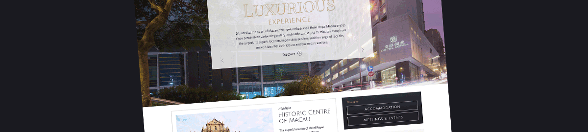 Hotel Royal Macau bilingual